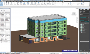 Теплотехнический расчет модели здания и подбор отопительных приборов (Revit+liNear Building) 